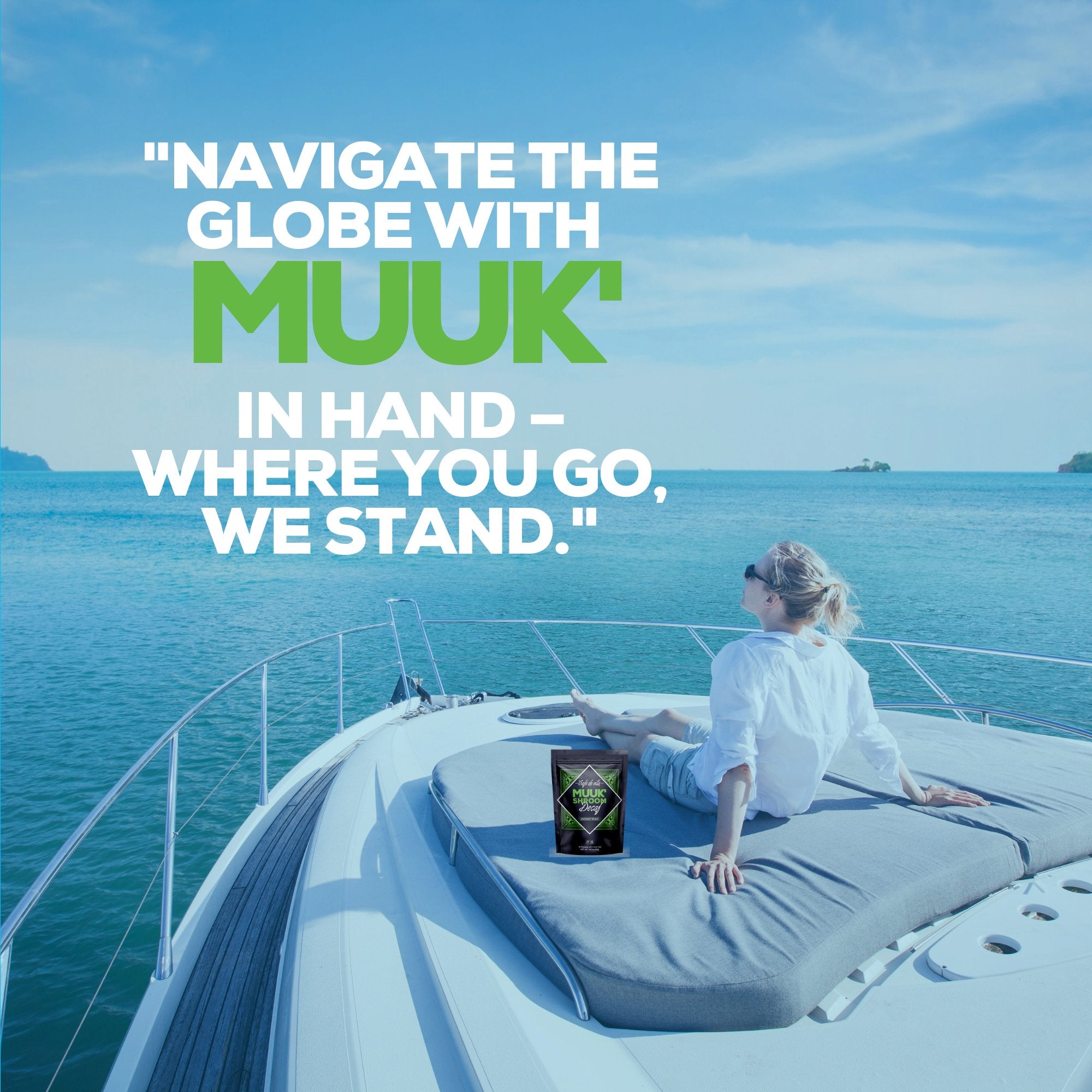 Decaffeinated Instant Mushroom Coffee with Spice & Adaptogen Superfoods Blend - MUUK' SUPERFOODS