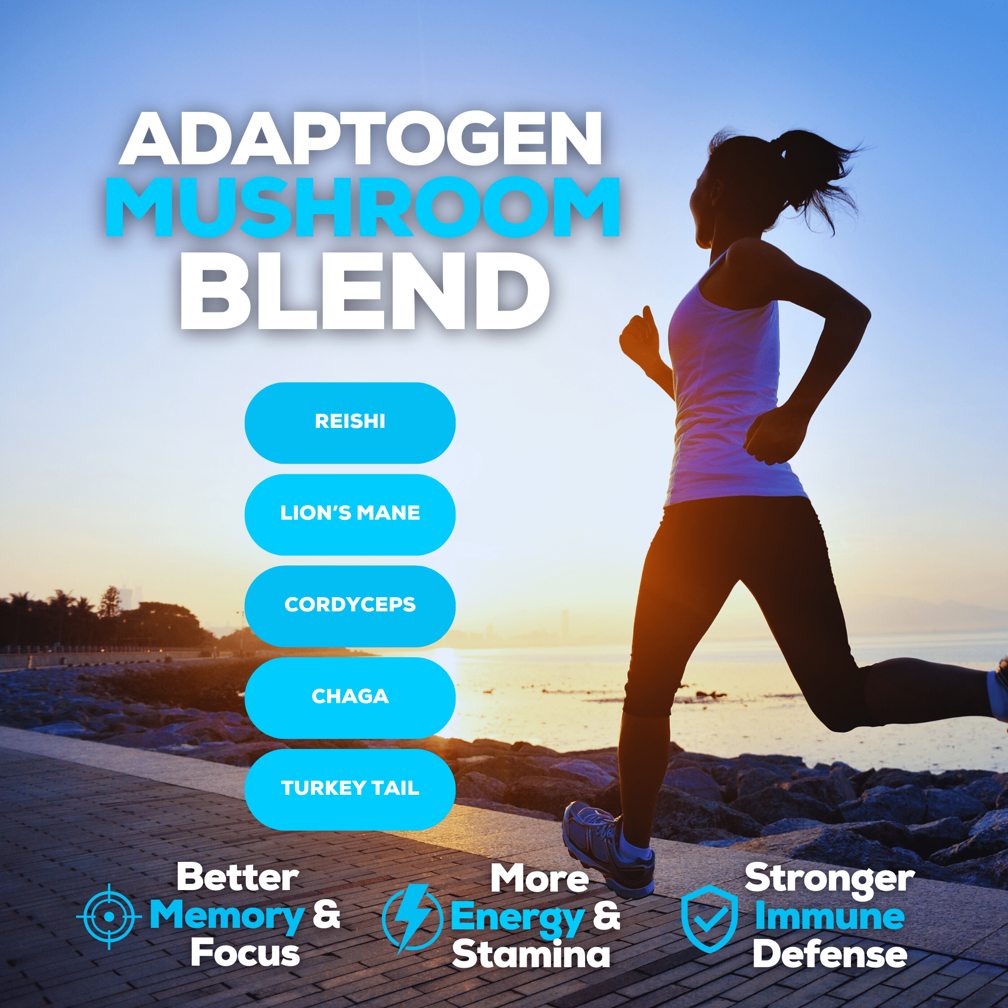 MUUK' SPICED COFFEE | Instant Mushroom Coffee | Spice & Adaptogen Mushroom Blend | 145g 30 cups - MUUK' SUPERFOODS