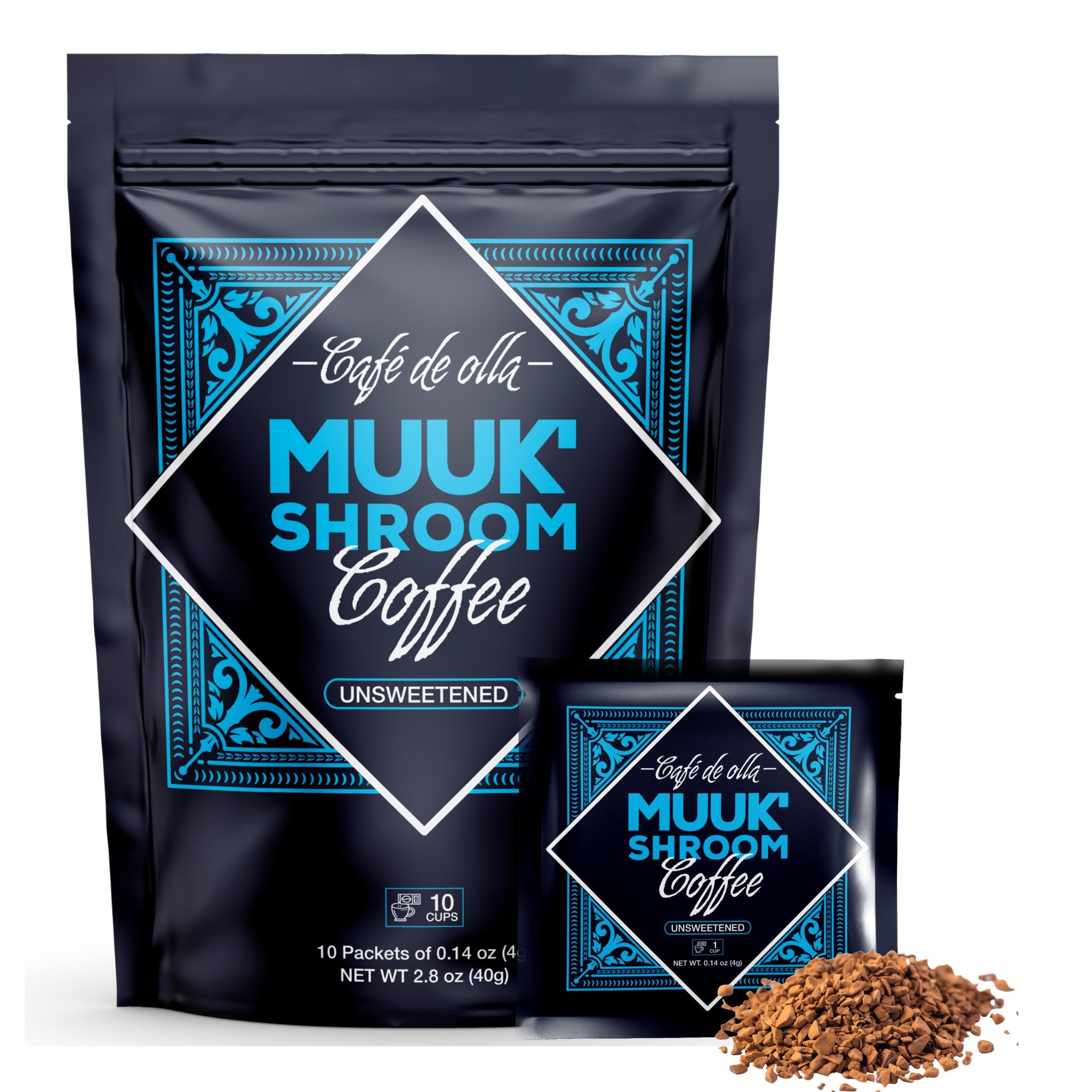 Gourmet Organic Instant Mushroom Coffee with Spice & Adaptogen Superfoods Blend - MUUK' SUPERFOODS US